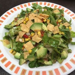 Gluten-free taco salad from Border Grill